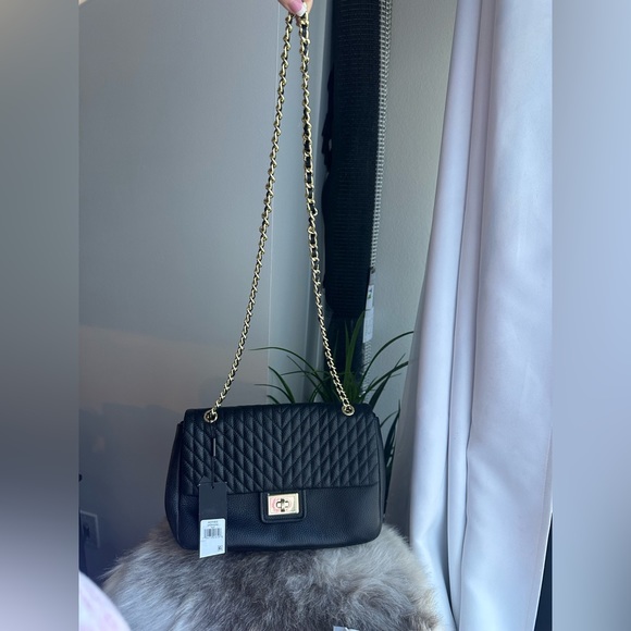 Karl lagerfeld Agyness Quilted -2 way Shoulder or Crossbody leather bag - Picture 14 of 15